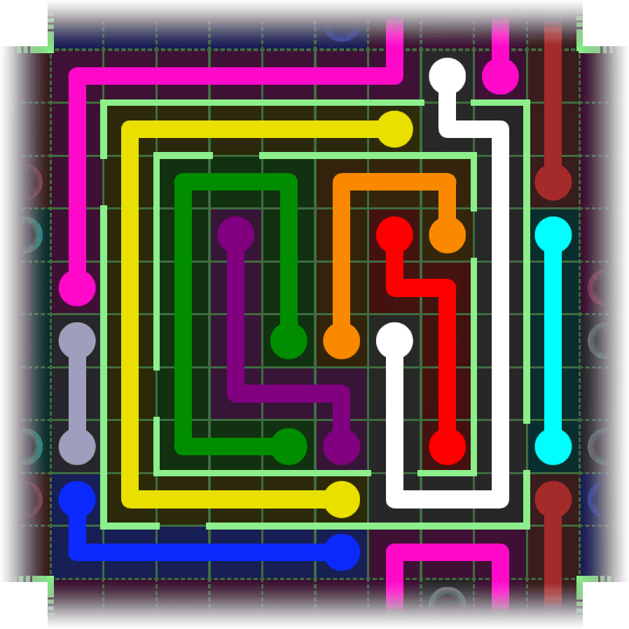 Flow Free Warps 2589 Solution