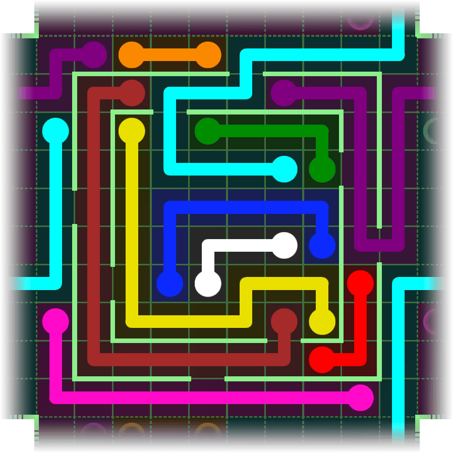 Flow Free Warps 2595 Solution