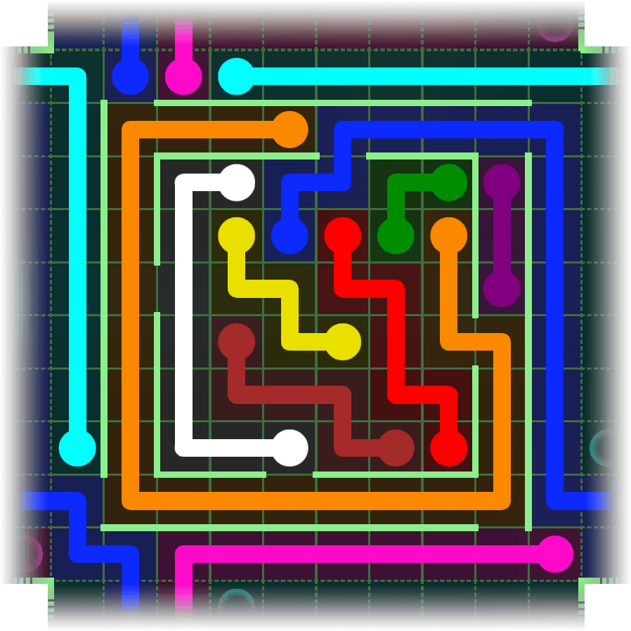 Flow Free Warps 2599 Solution
