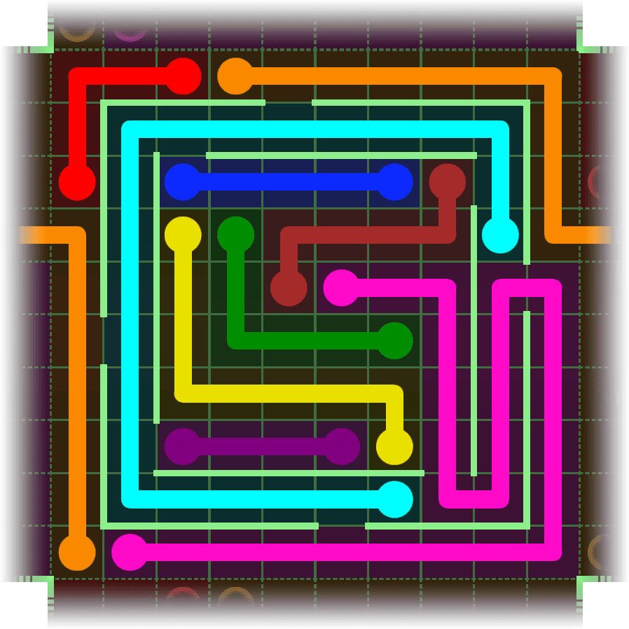 Flow Free Warps 2602 Solution