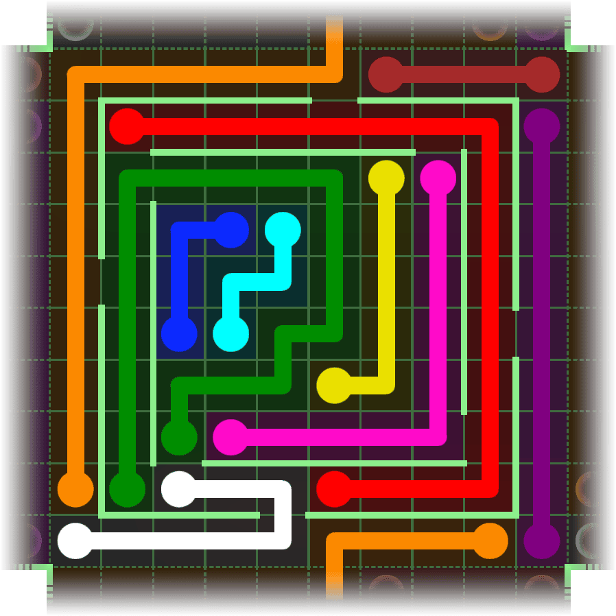 Flow Free Warps 2603 Solution