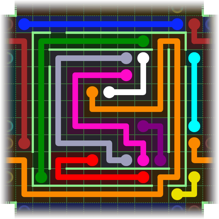 Flow Free Warps 2616 Solution