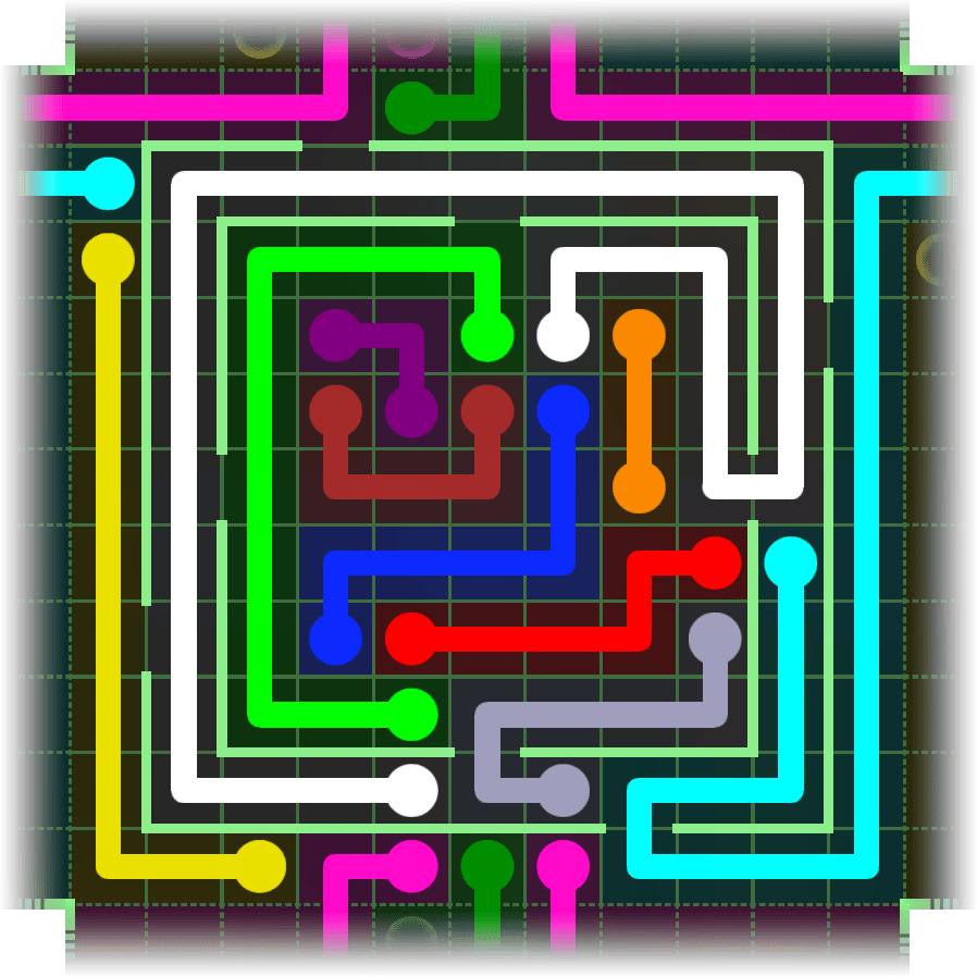 Flow Free Warps 2626 Solution