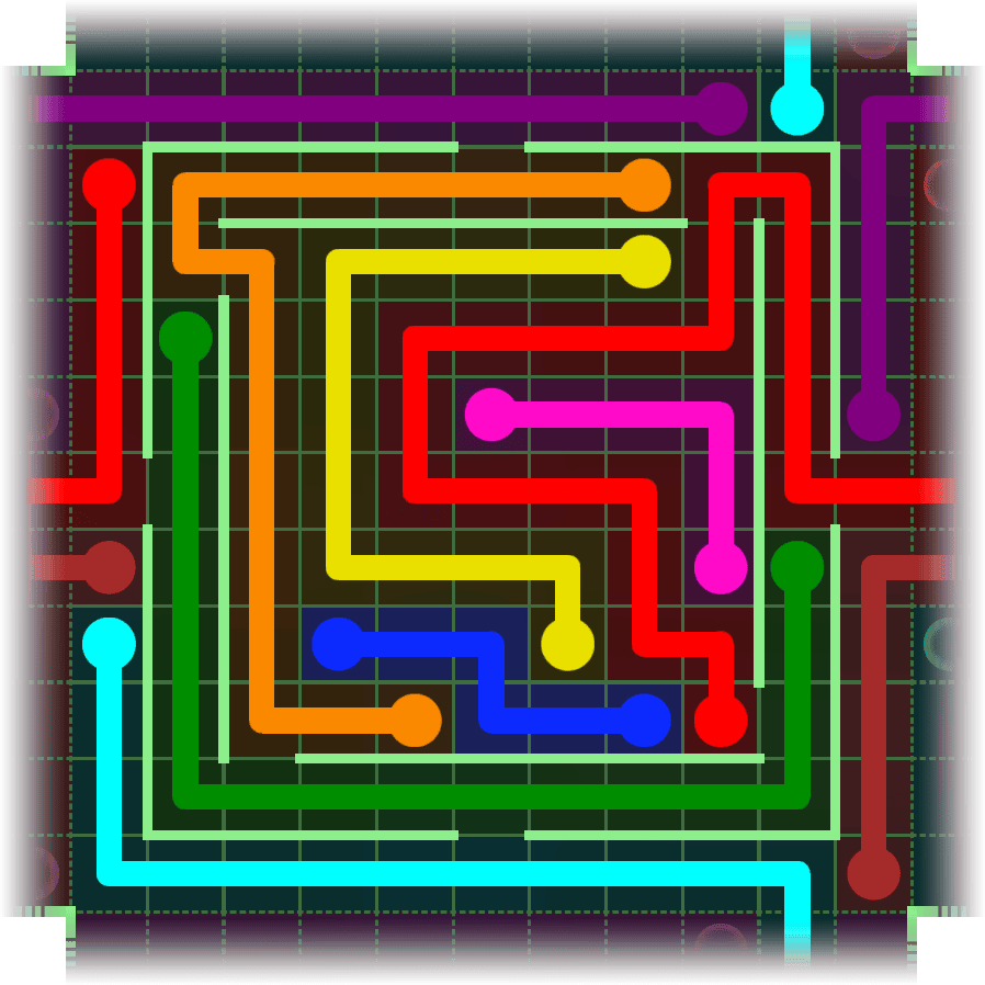 Flow Free Warps 2637 Solution