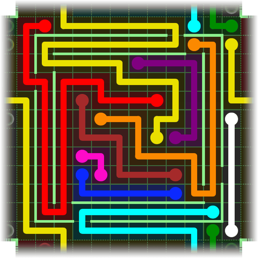 Flow Free Warps 2669 Solution