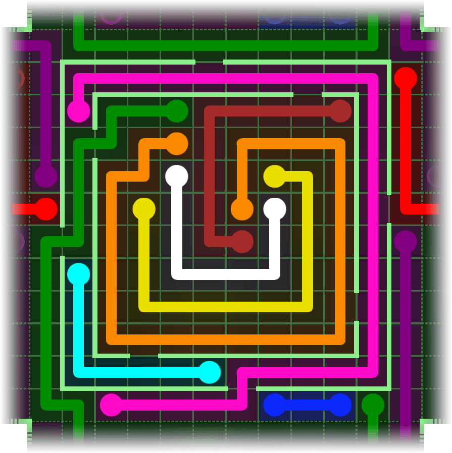 Flow Free Warps 2646 Solution