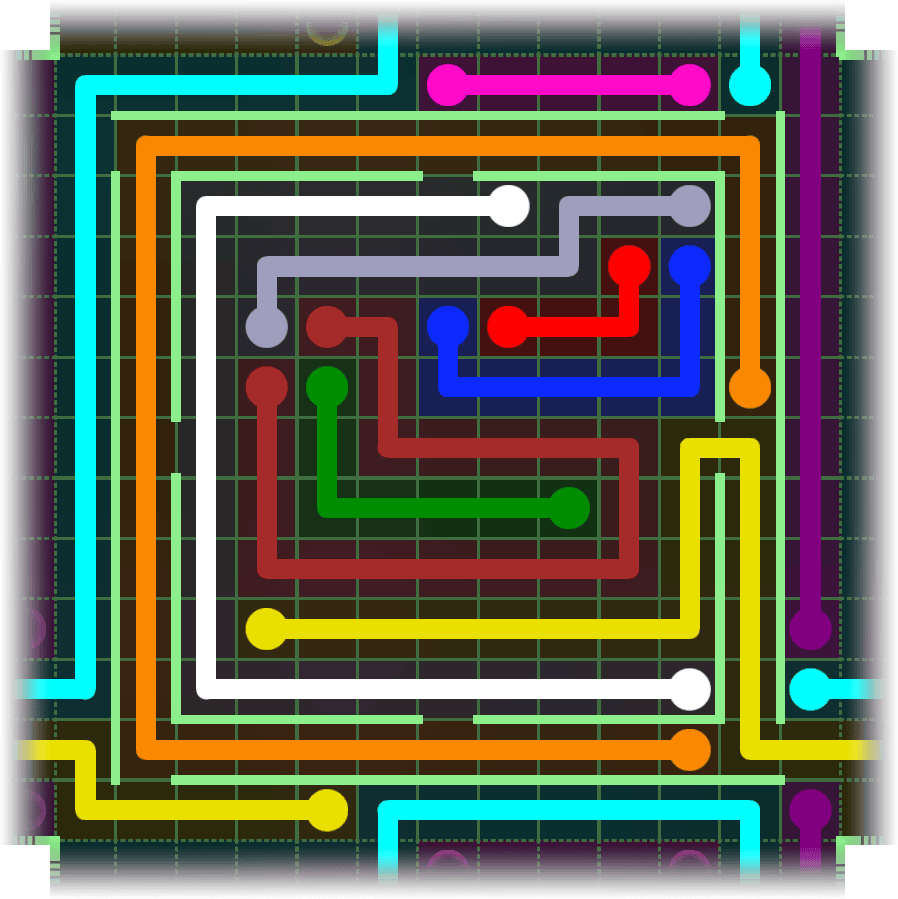 Flow Free Warps 2682 Solution