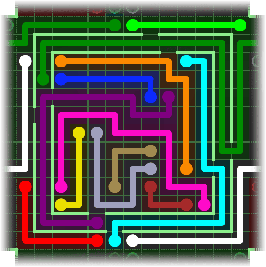 Flow Free Warps 2689 Solution