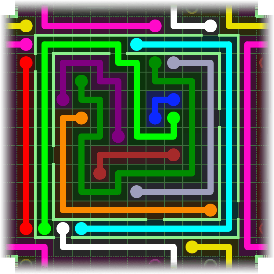 Flow Free Warps 2692 Solution