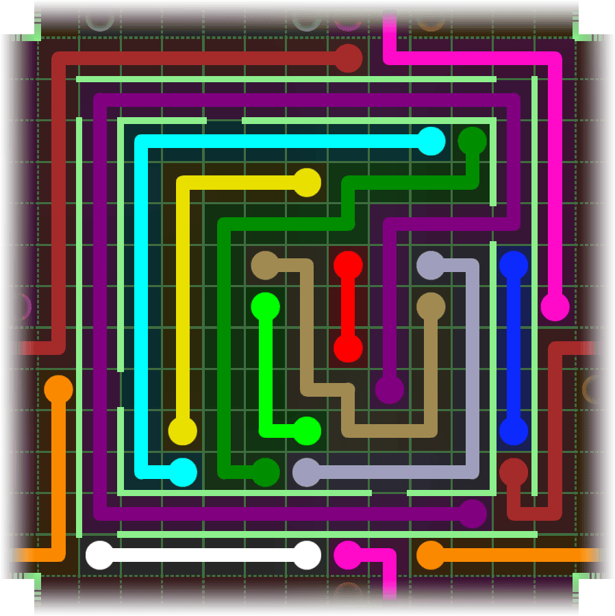 Flow Free Warps 2693 Solution