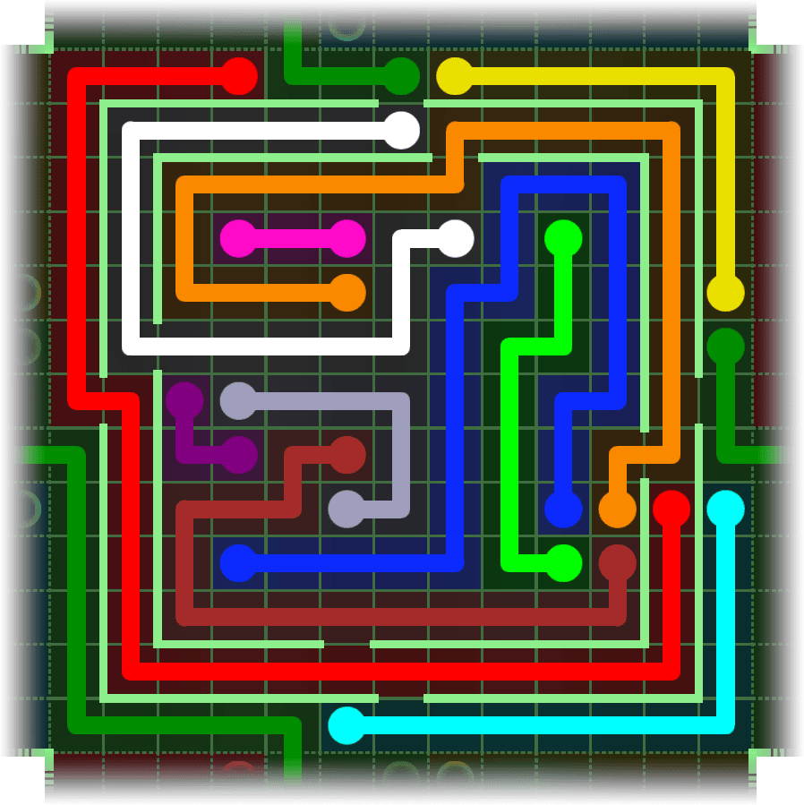 Flow Free Warps 2699 Solution