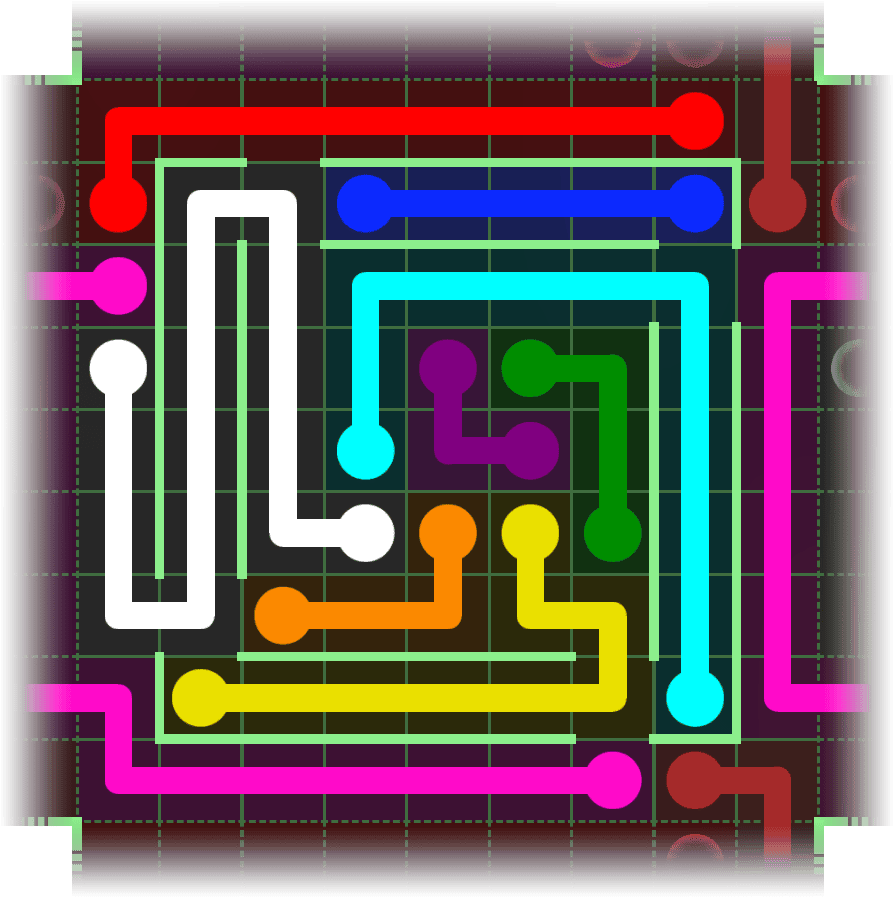 Flow Free Warps 2563 Solution