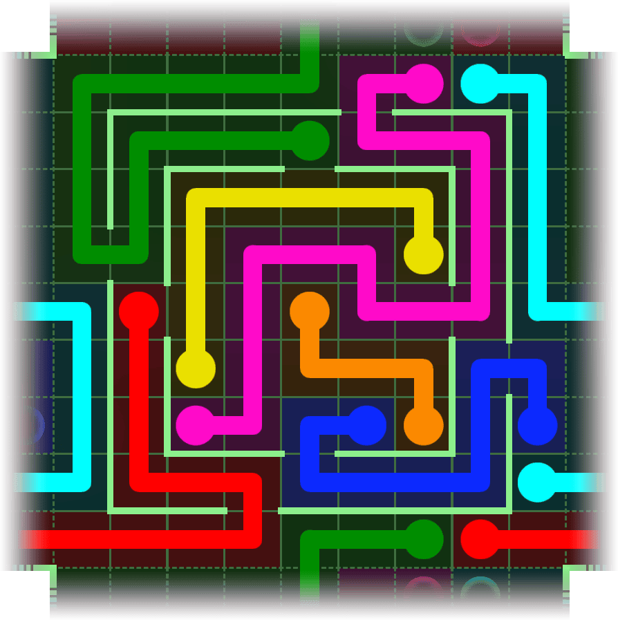 Flow Free Warps 2566 Solution