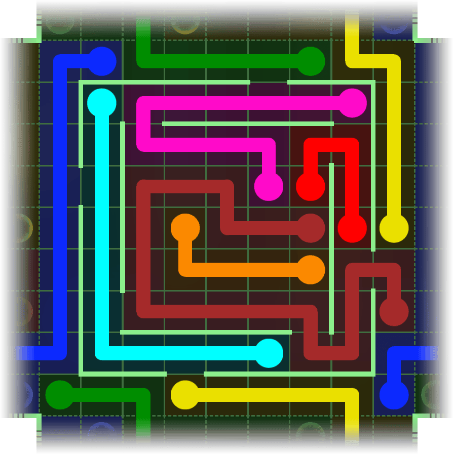 Flow Free Warps 2573 Solution