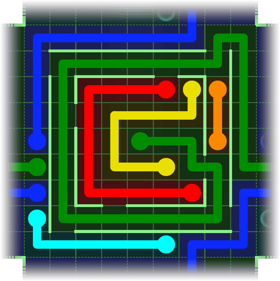 Flow Free Warps 2575 Solution