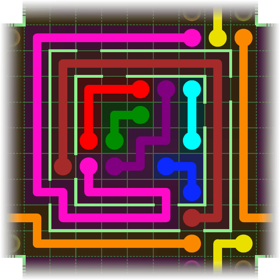 Flow Free Warps 2577 Solution