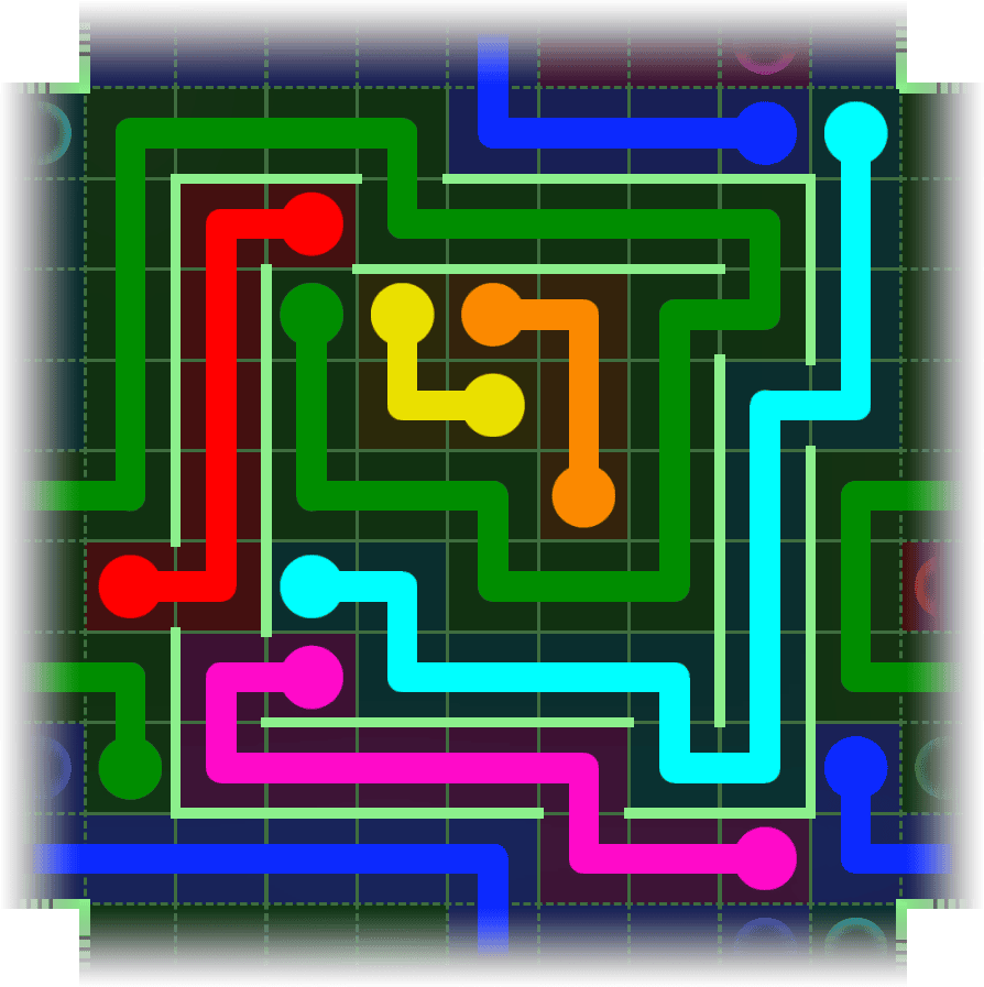 Flow Free Warps 2578 Solution