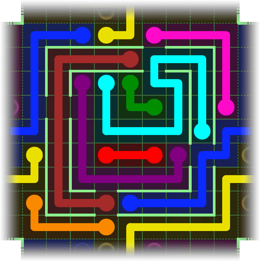 Flow Free Warps 2580 Solution