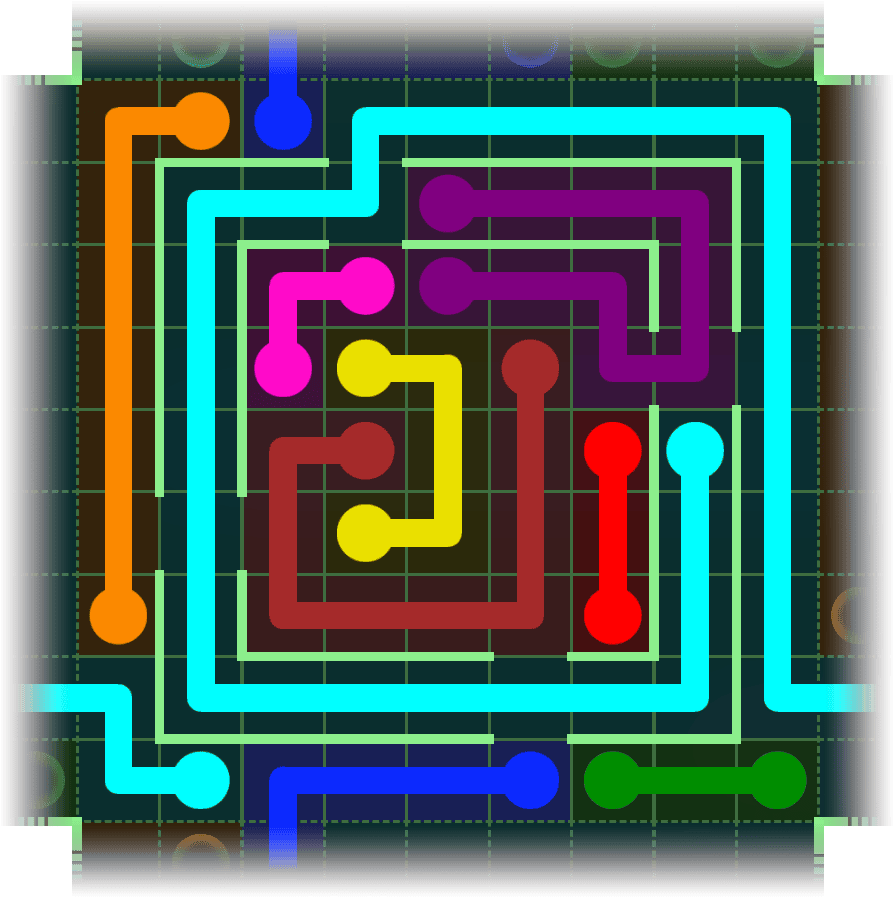 Flow Free Warps 2557 Solution