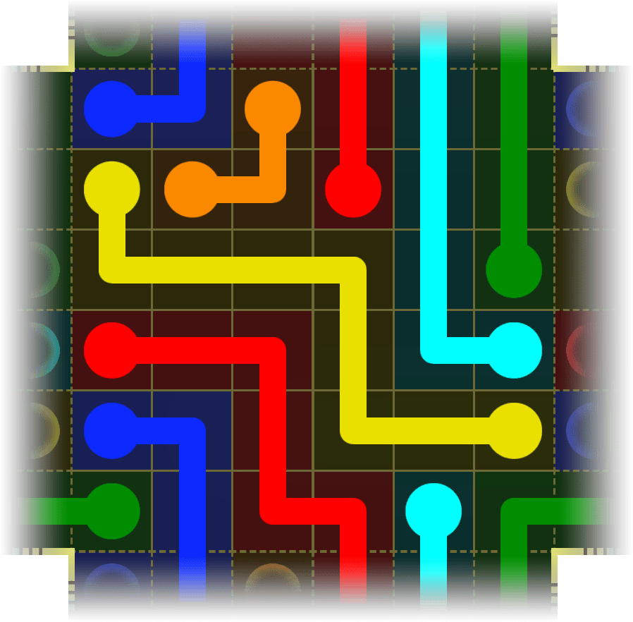 Flow Free Warps 4212 Solution