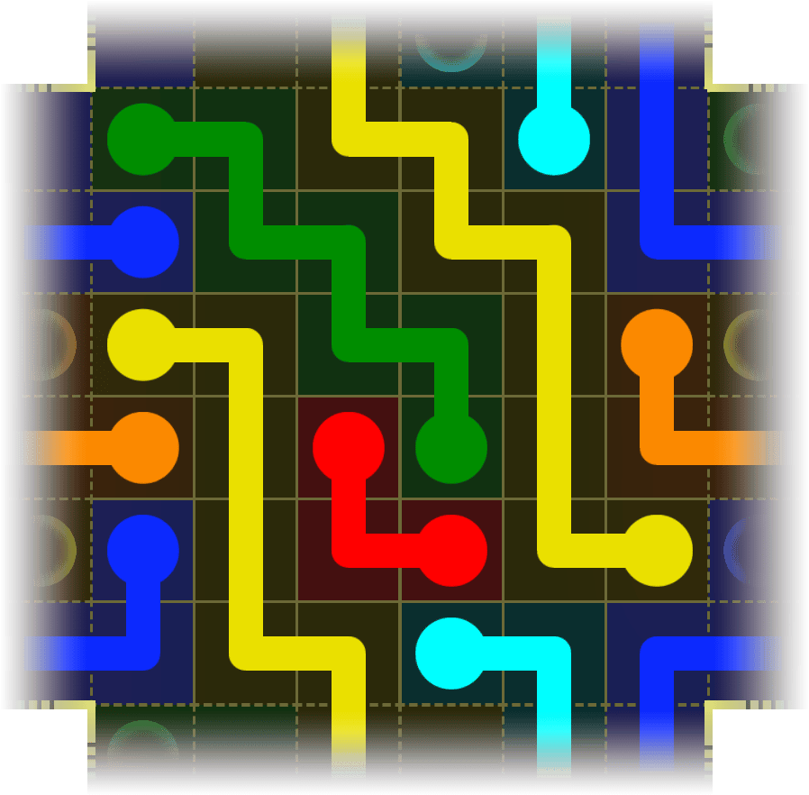 Flow Free Warps 4213 Solution