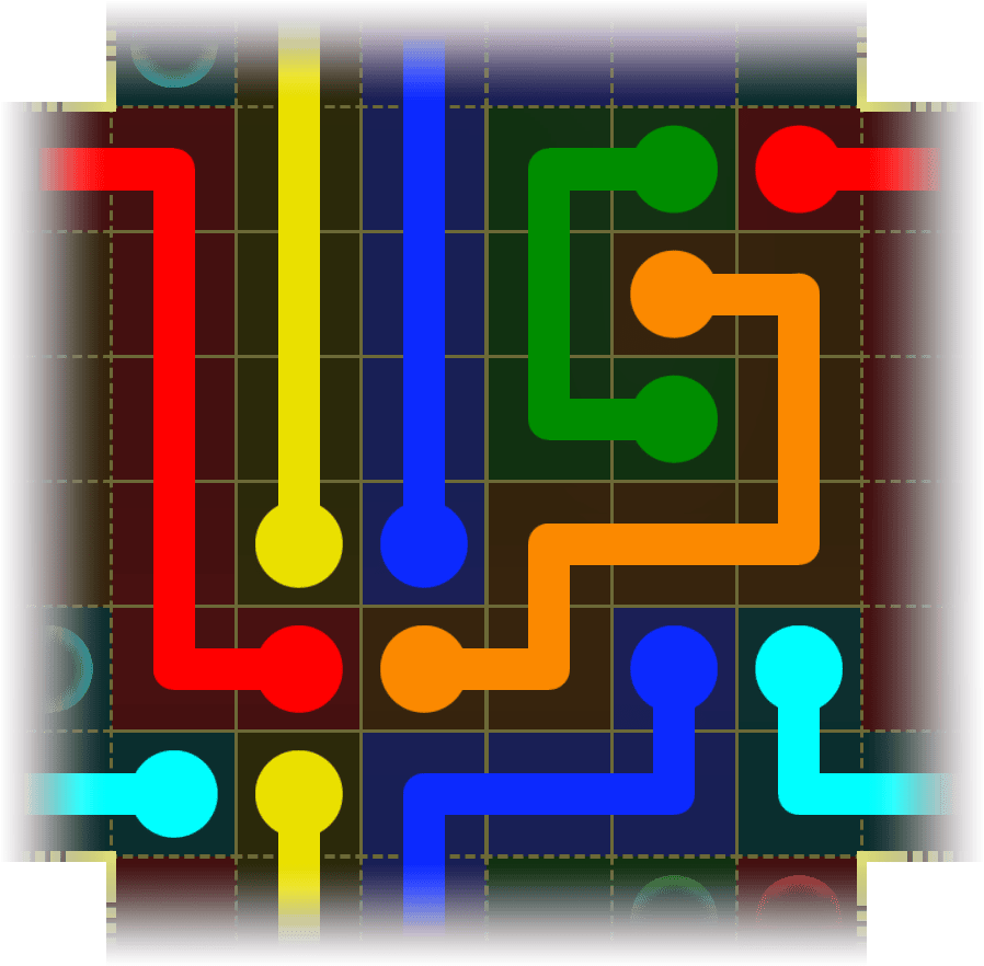 Flow Free Warps 4214 Solution