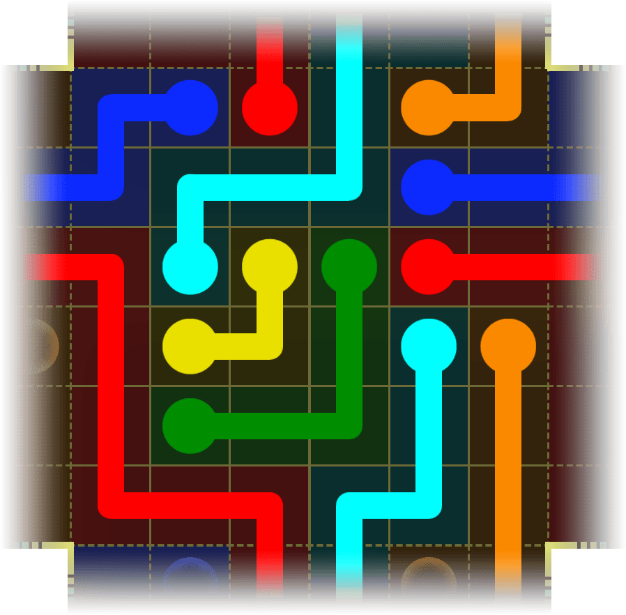 Flow Free Warps 4215 Solution