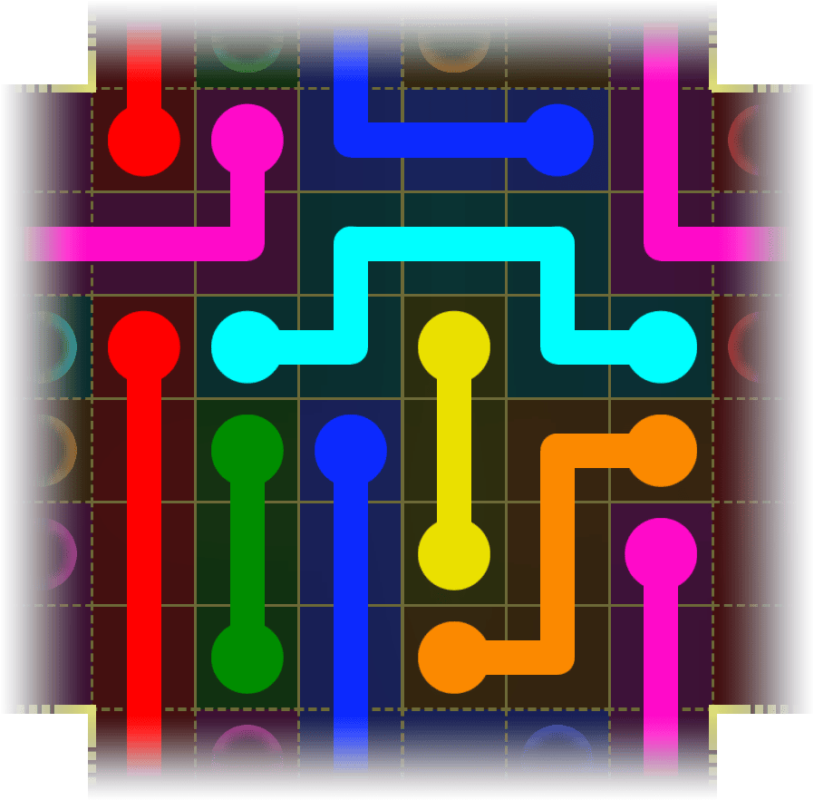 Flow Free Warps 4221 Solution