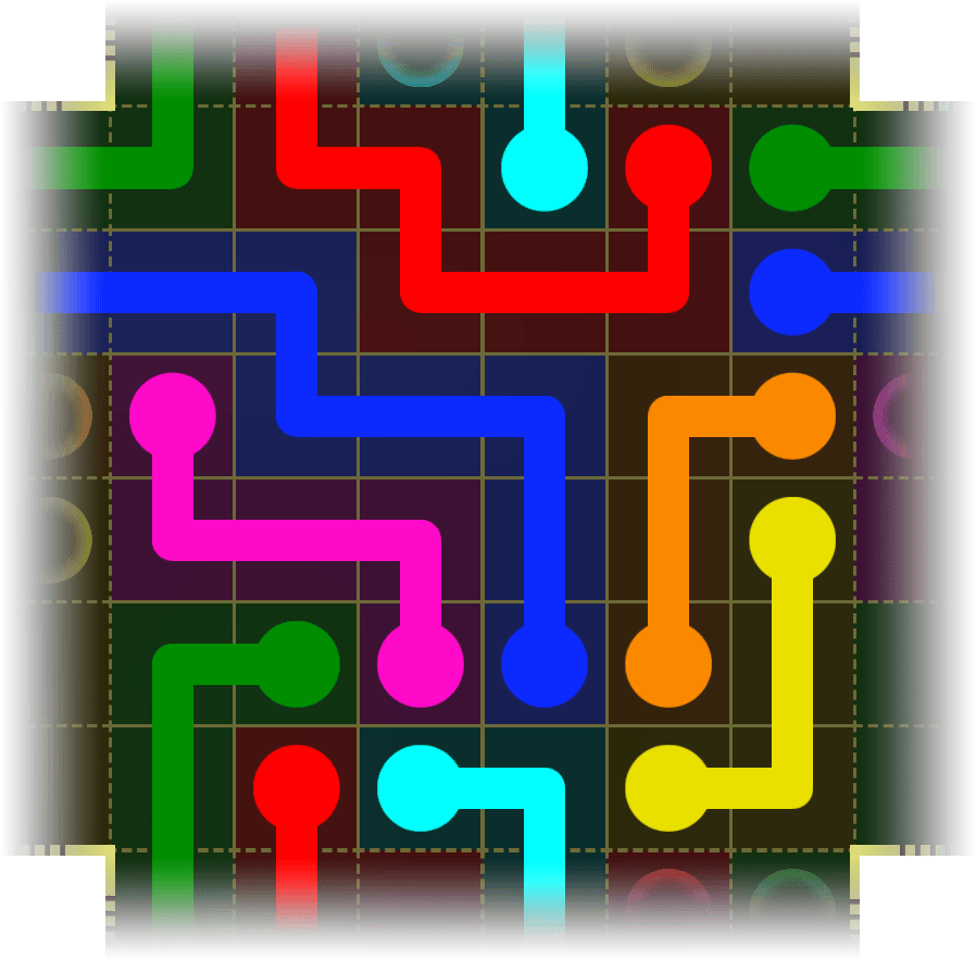 Flow Free Warps 4225 Solution