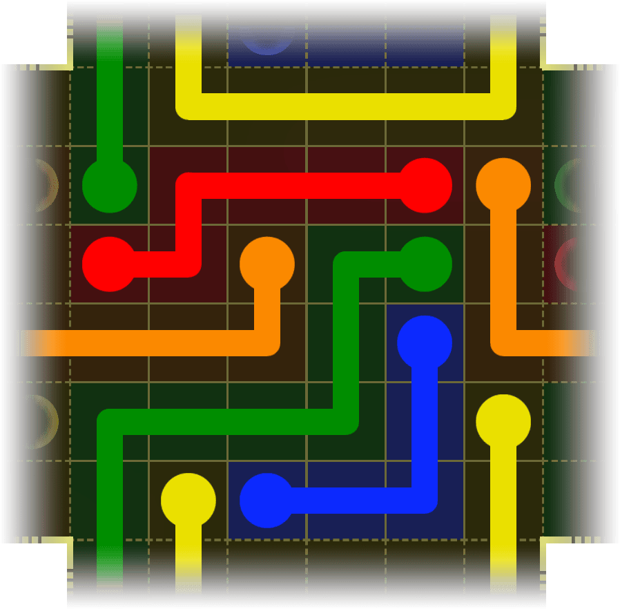 Flow Free Warps 4226 Solution