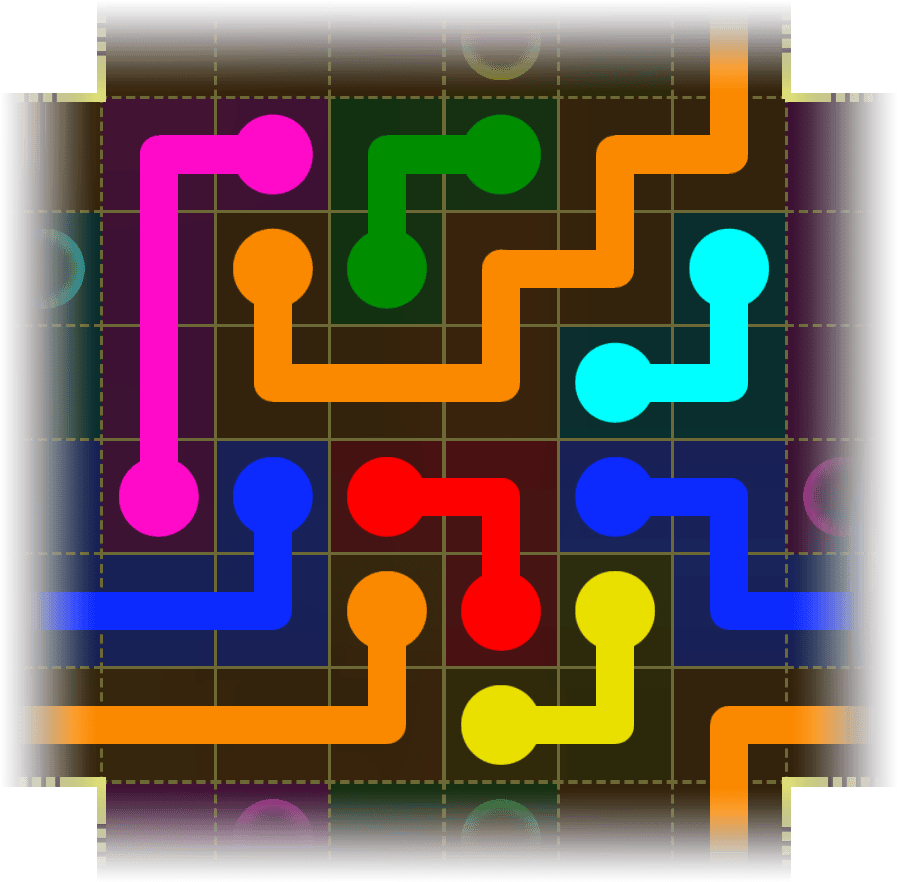 Flow Free Warps 4227 Solution