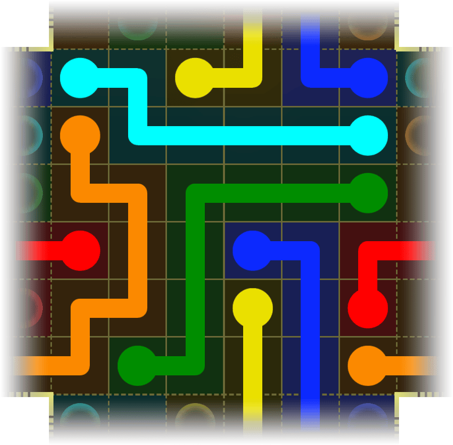 Flow Free Warps 4228 Solution