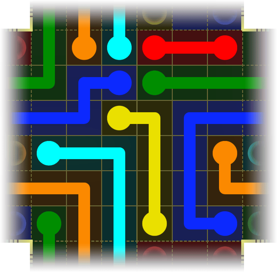 Flow Free Warps 4203 Solution