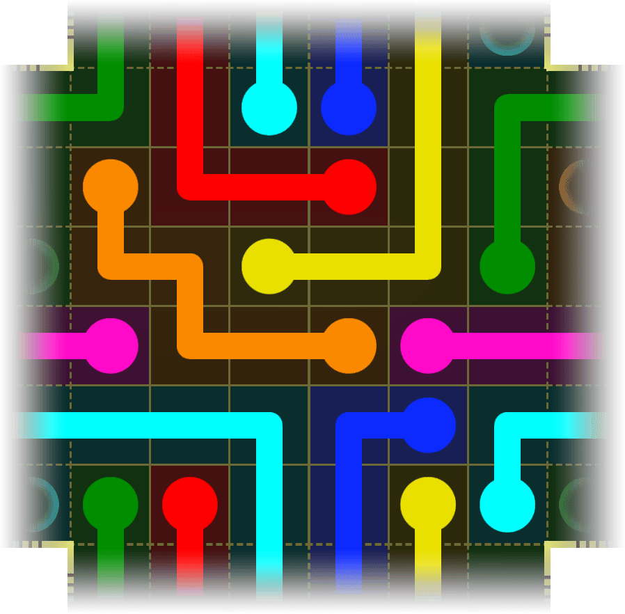 Flow Free Warps 4204 Solution