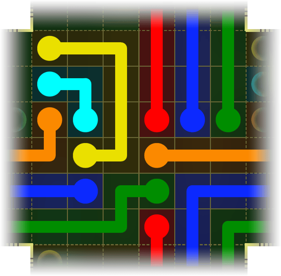 Flow Free Warps 4206 Solution
