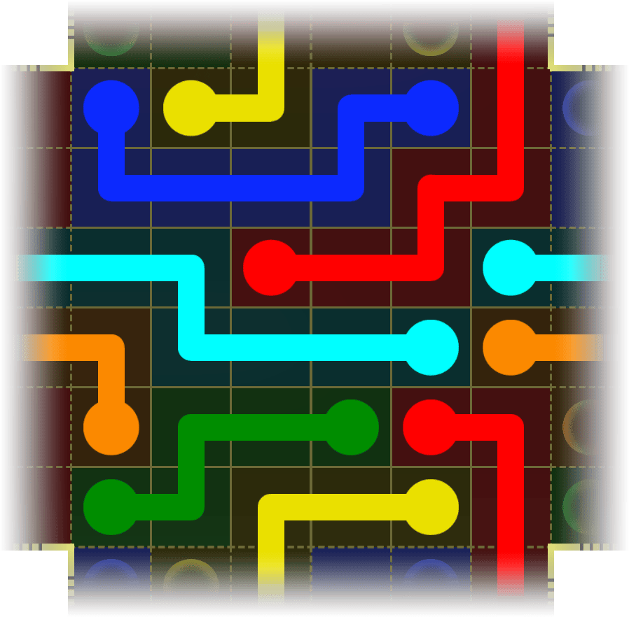 Flow Free Warps 4208 Solution