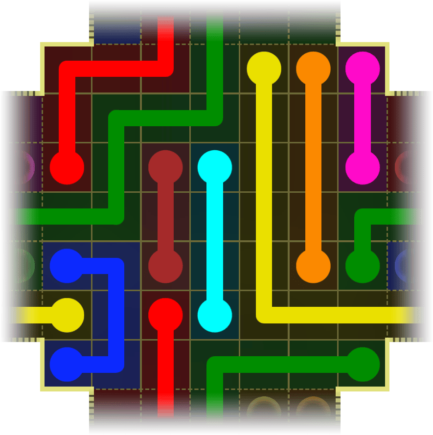 Flow Free Warps 4233 Solution