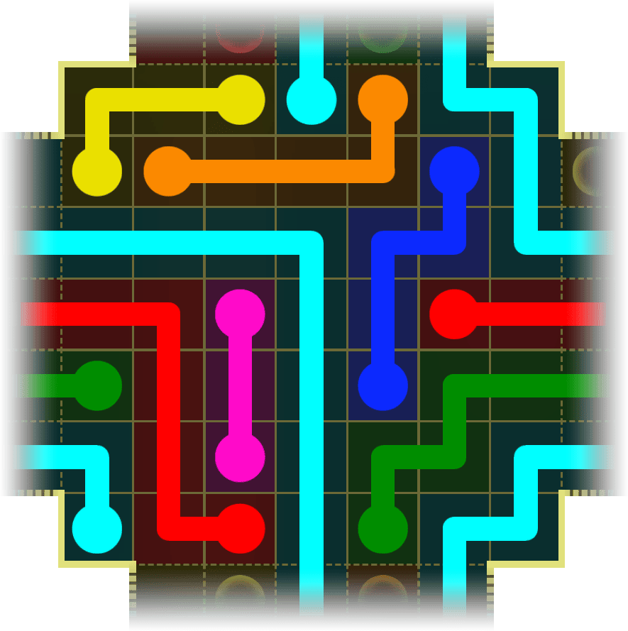 Flow Free Warps 4235 Solution