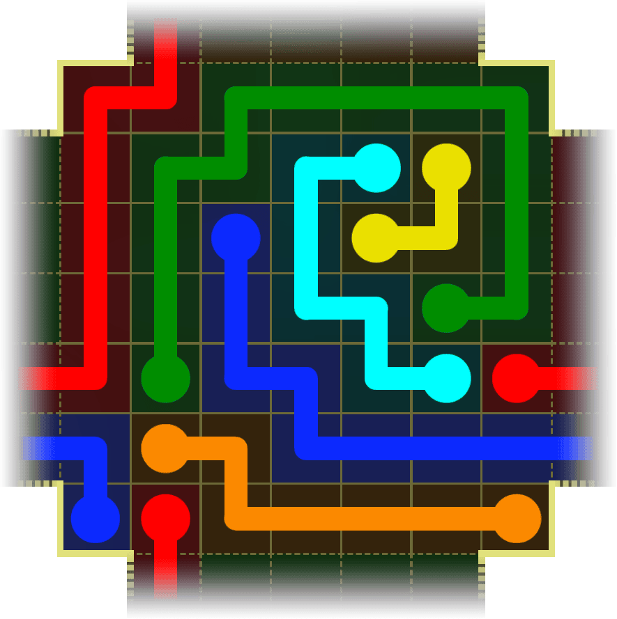 Flow Free Warps 4237 Solution