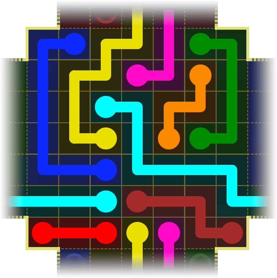 Flow Free Warps 4238 Solution