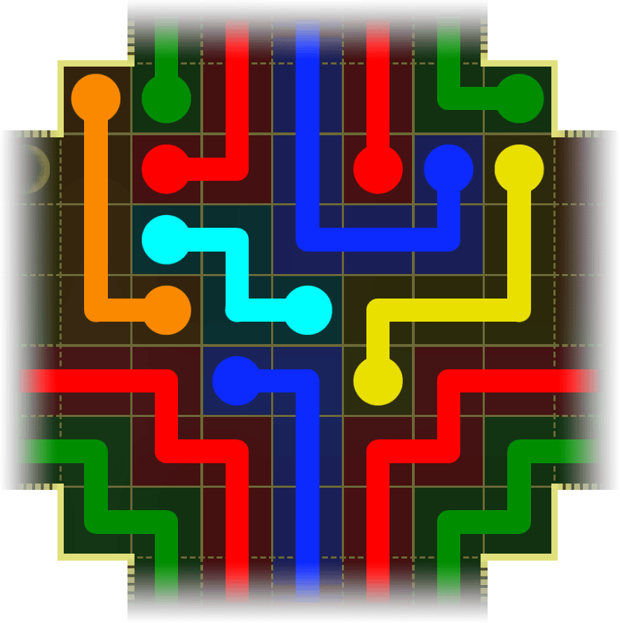 Flow Free Warps 4240 Solution
