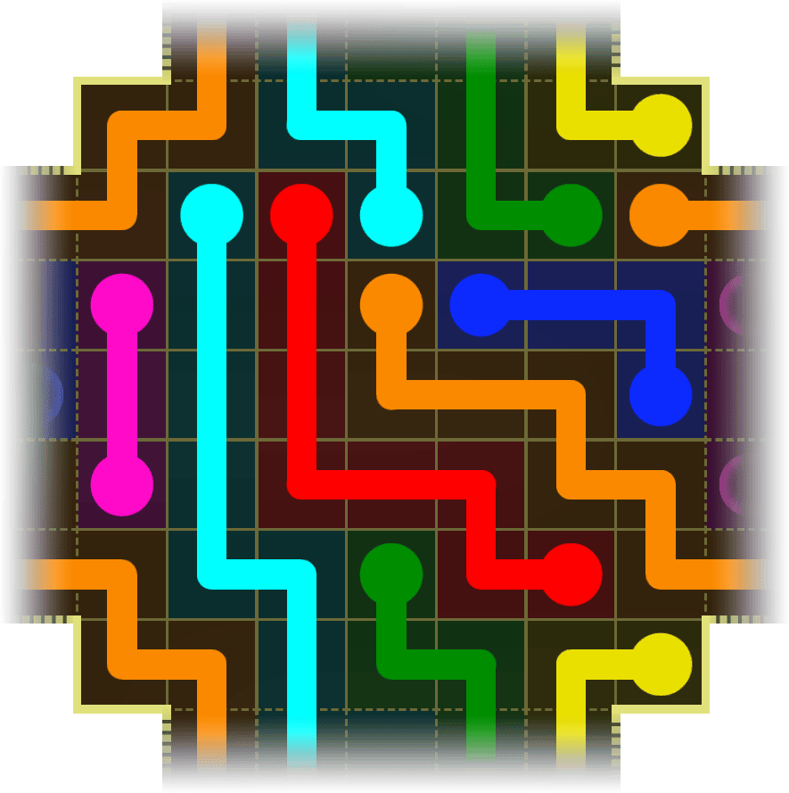 Flow Free Warps 4242 Solution