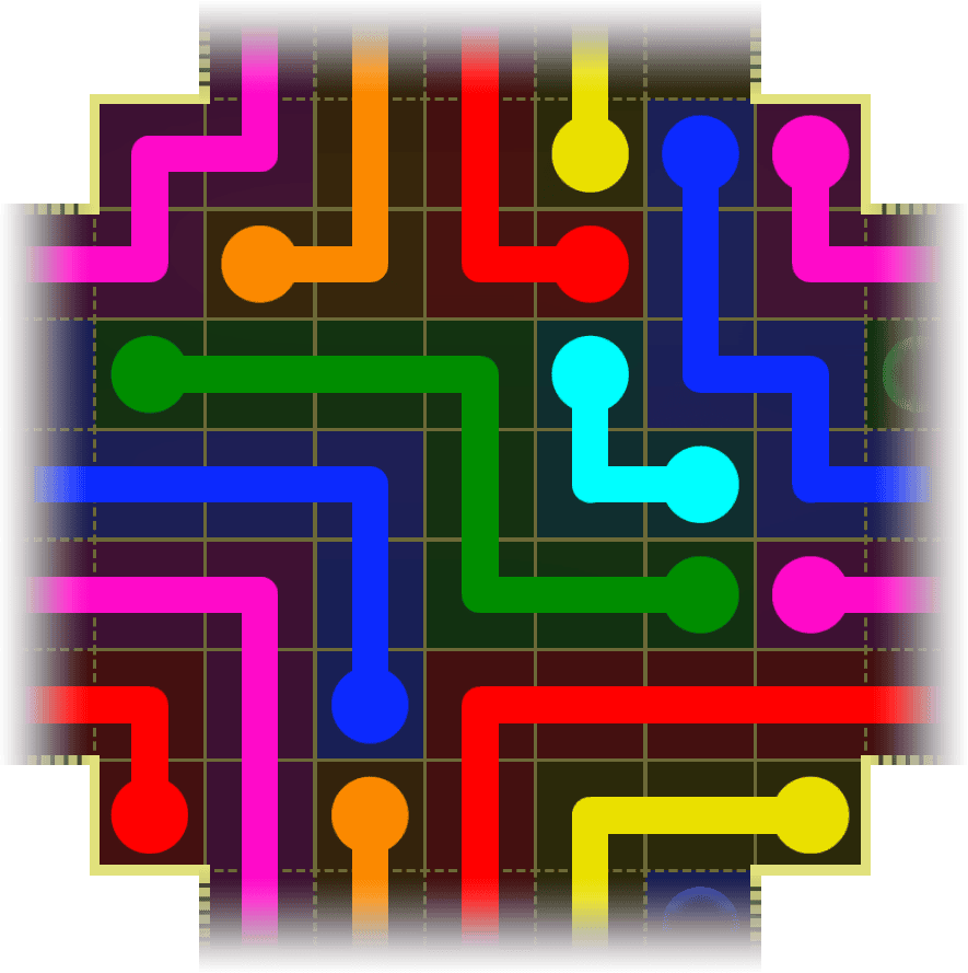 Flow Free Warps 4250 Solution