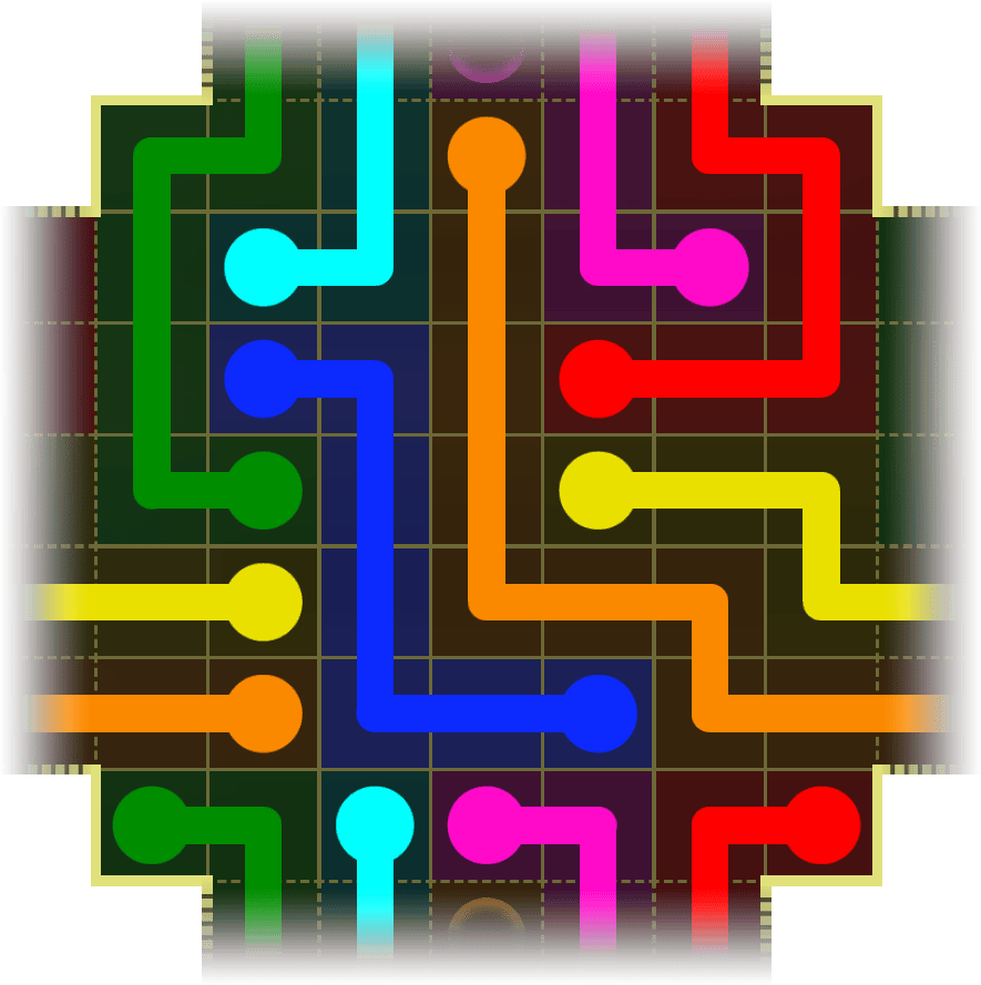 Flow Free Warps 4259 Solution