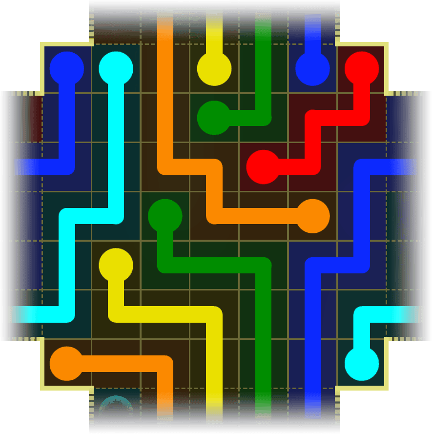 Flow Free Warps 4260 Solution