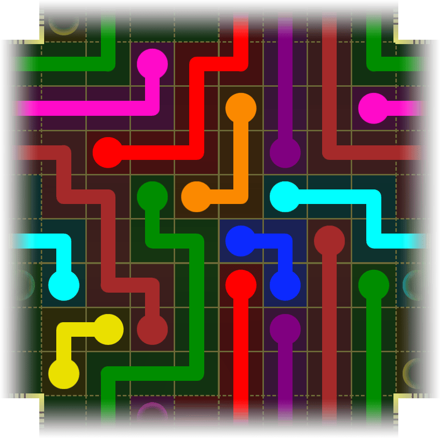 Flow Free Warps 4333 Solution
