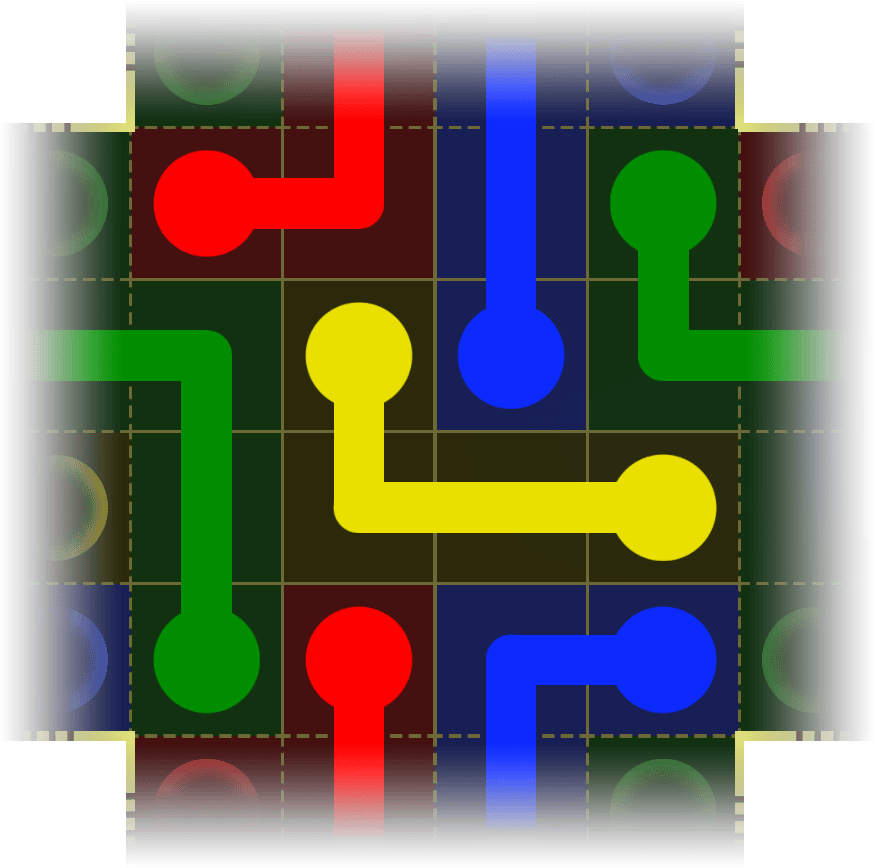 Flow Free Warps 4068 Solution