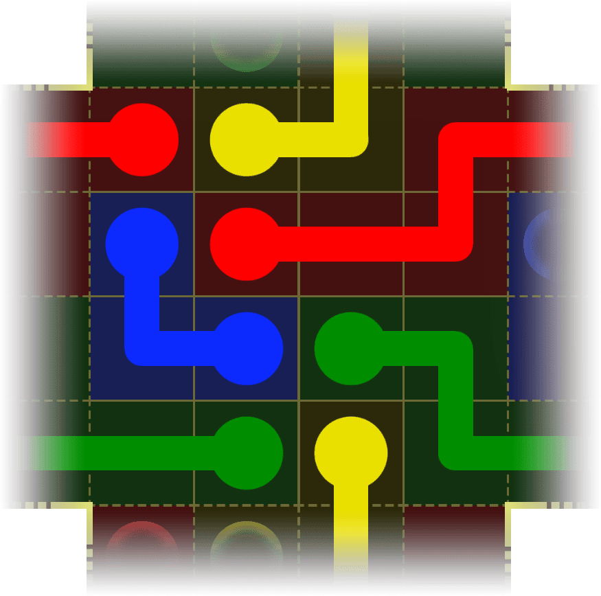 Flow Free Warps 4074 Solution