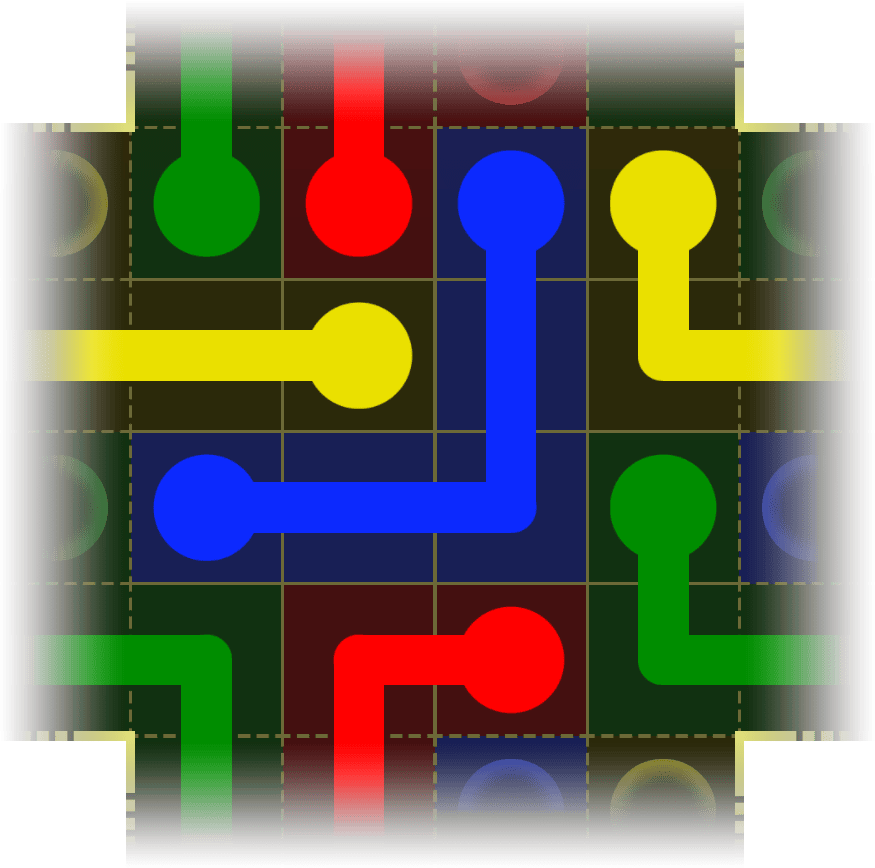 Flow Free Warps 4058 Solution