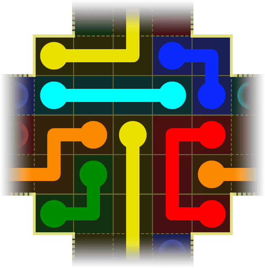 Flow Free Warps 4081 Solution